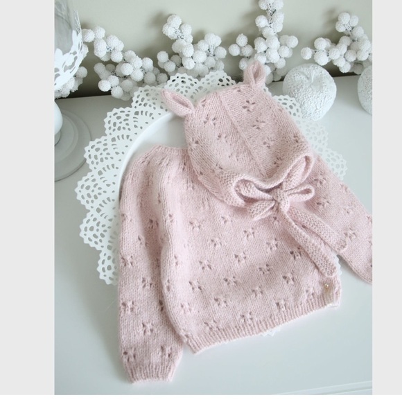 Angora knitted 3piece set - Picture 5 of 9